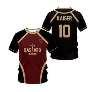 maillot bastard munchen d'isagi yoichi (blue lock)